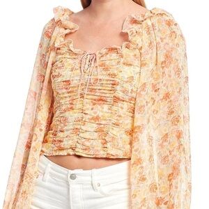 NWT Free People Mabel Top